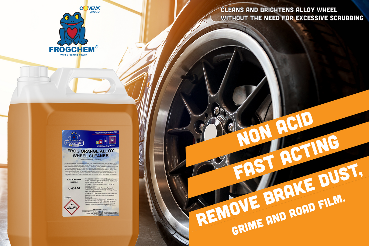 Orange Alloy Wheel Cleaner (Non Acid)