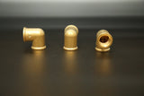 BRASS CONNECTOR  L SHAPE 1/2'' F/F