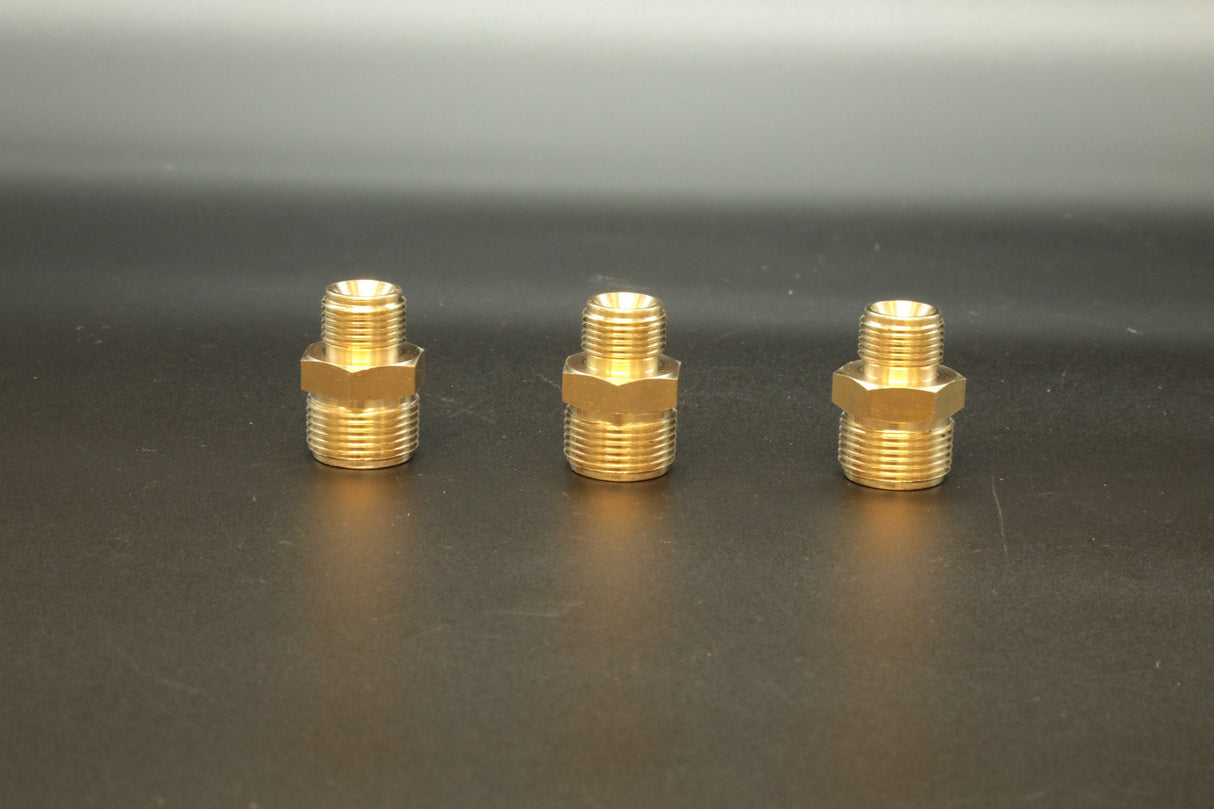 BRASS CONNECTOR 22M X 3/8"