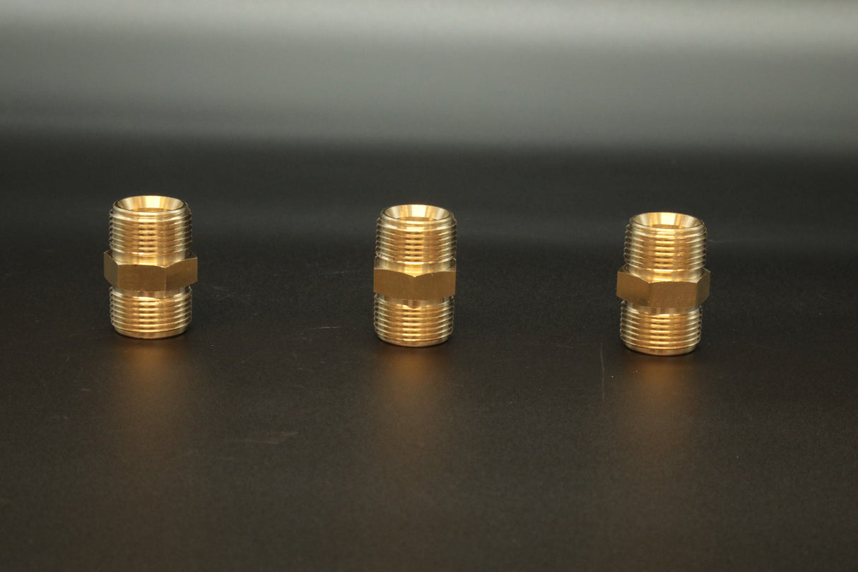 1/2“ X 1/2“ Male Connector Brass