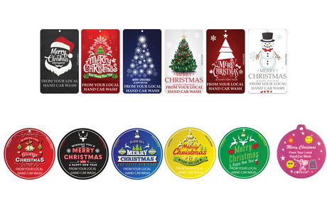 Christmas Air Fresheners (mix Design)